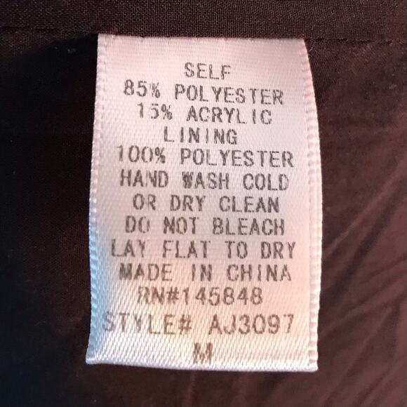 Everly Tweed Fringe Jacket Woven in Blue, Black and White, Size Medium - Picture 14 of 15